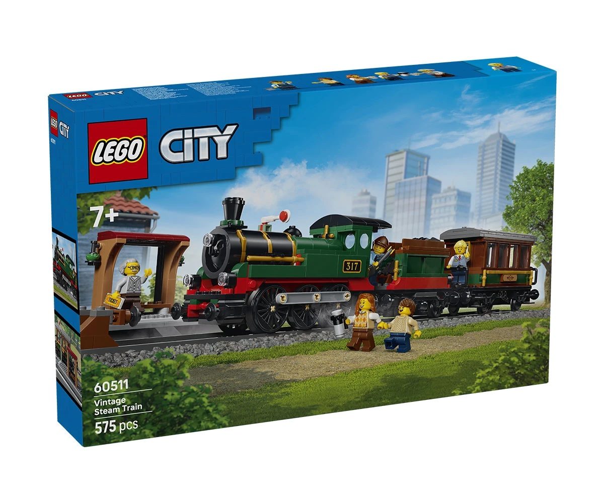 LEGO City 60511 - Старомоден парен влак