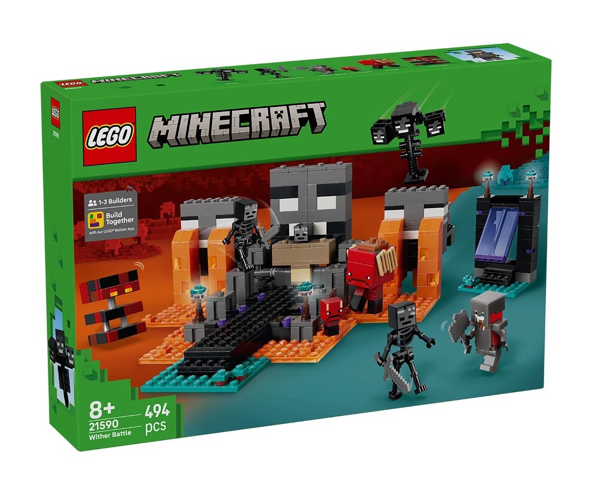 LEGO Minecraft 21590 - Уидър битка