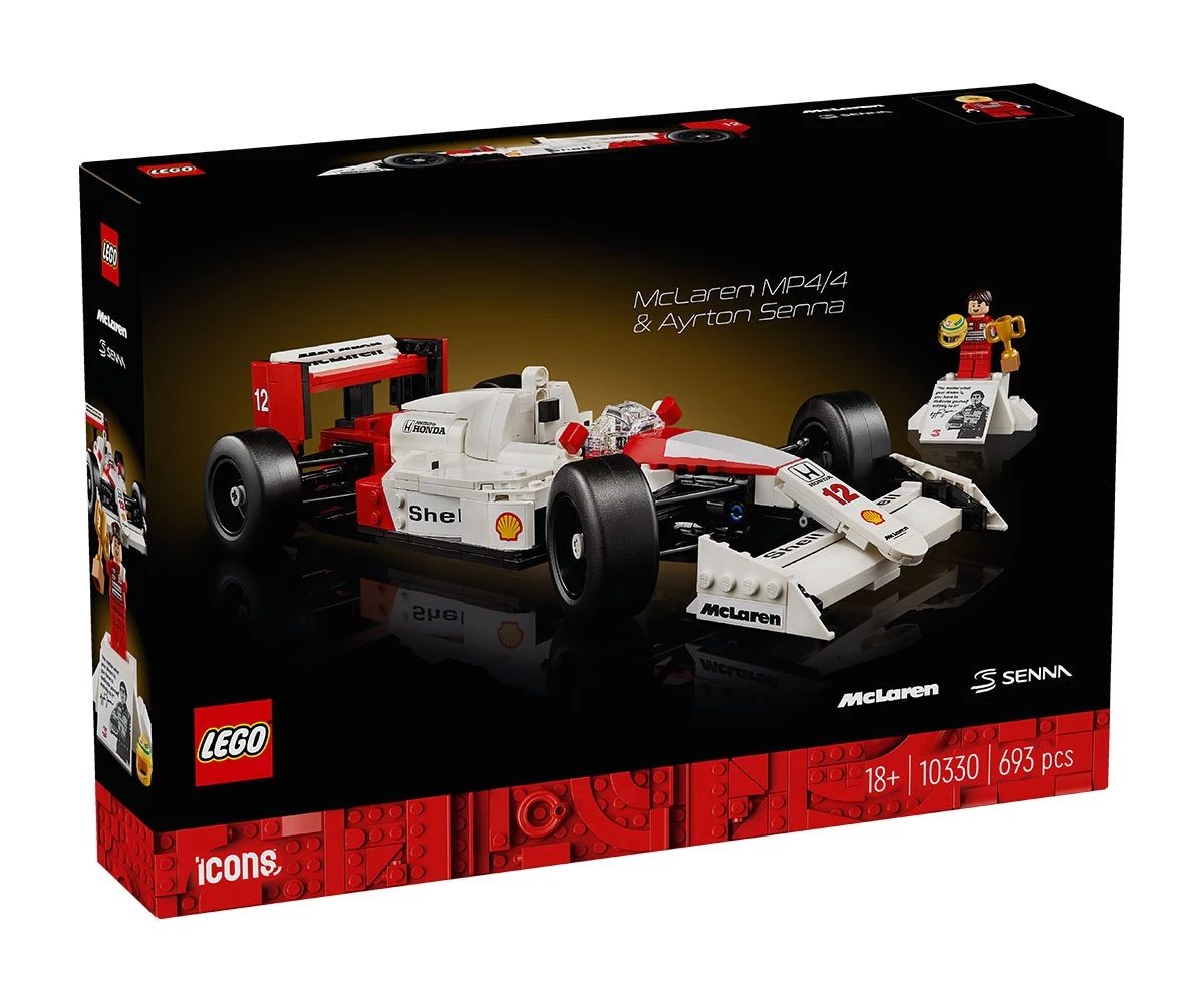 LEGO Icons 10330 - McLaren MP4/4 и Айртон Сена