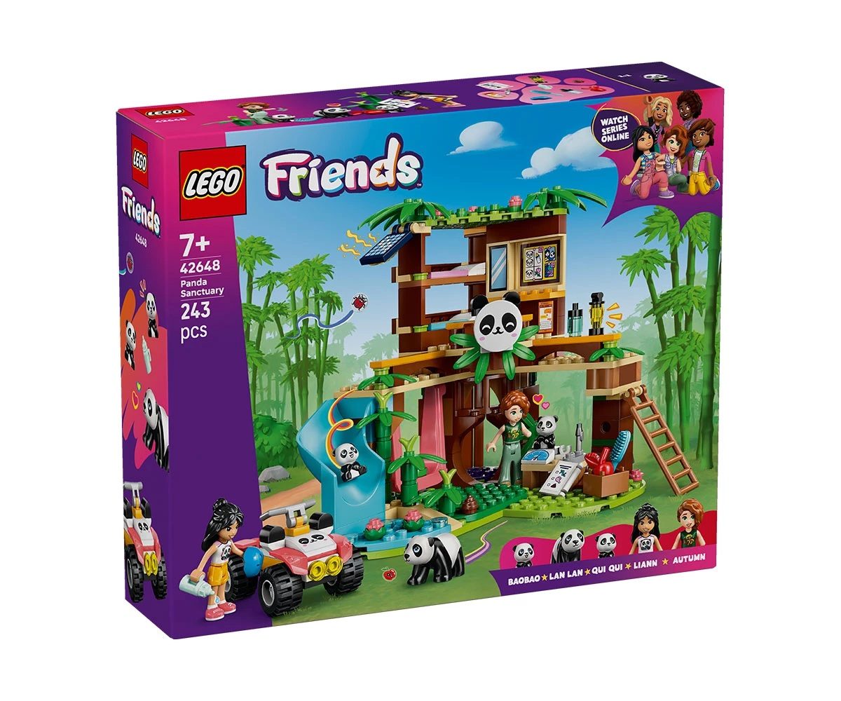 LEGO Friends 42648 - Грижа за животните в убежището за панди