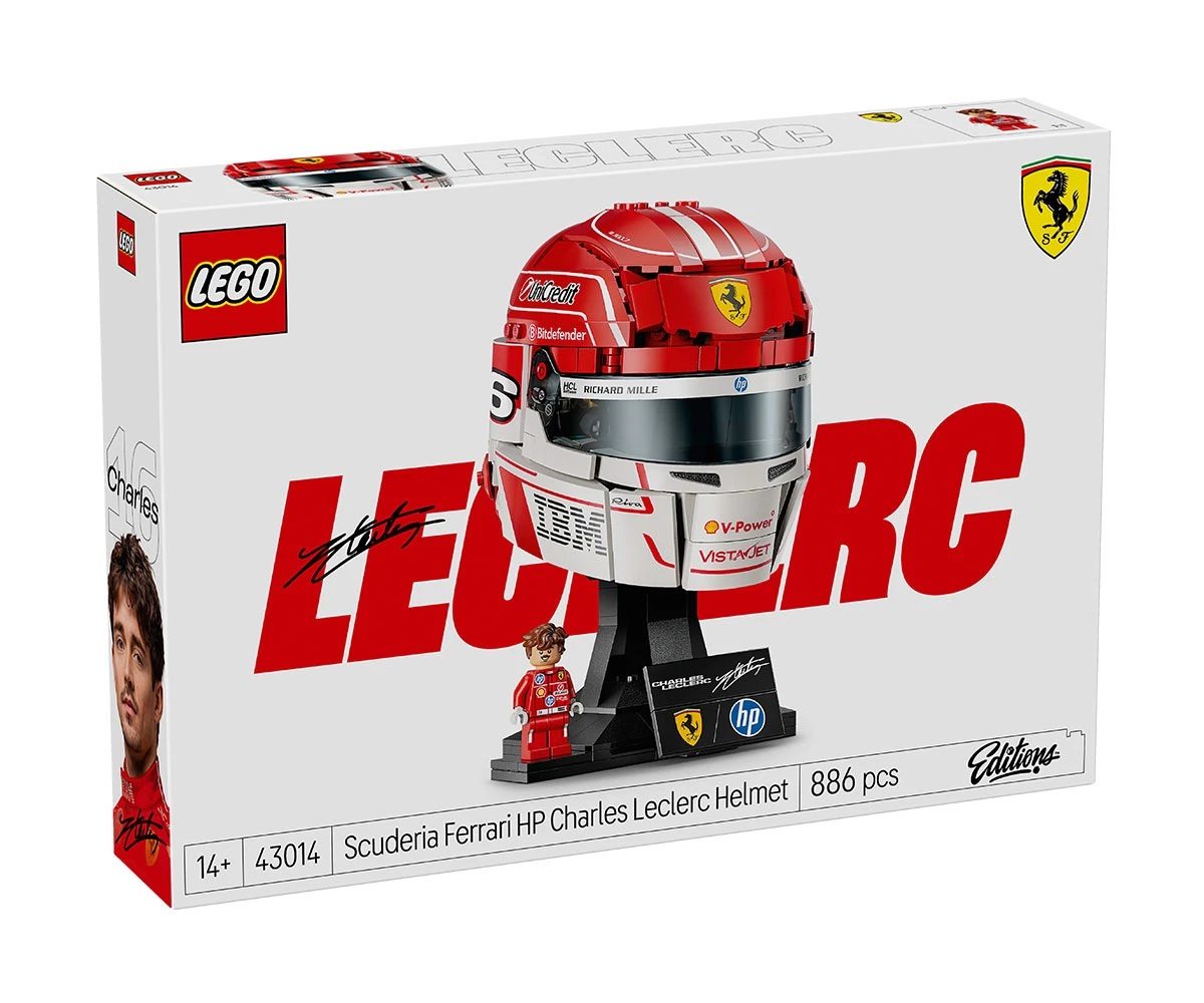 LEGO Editions 43014 - Каската на Чарлз Льоклер от Scuderia Ferrari HP