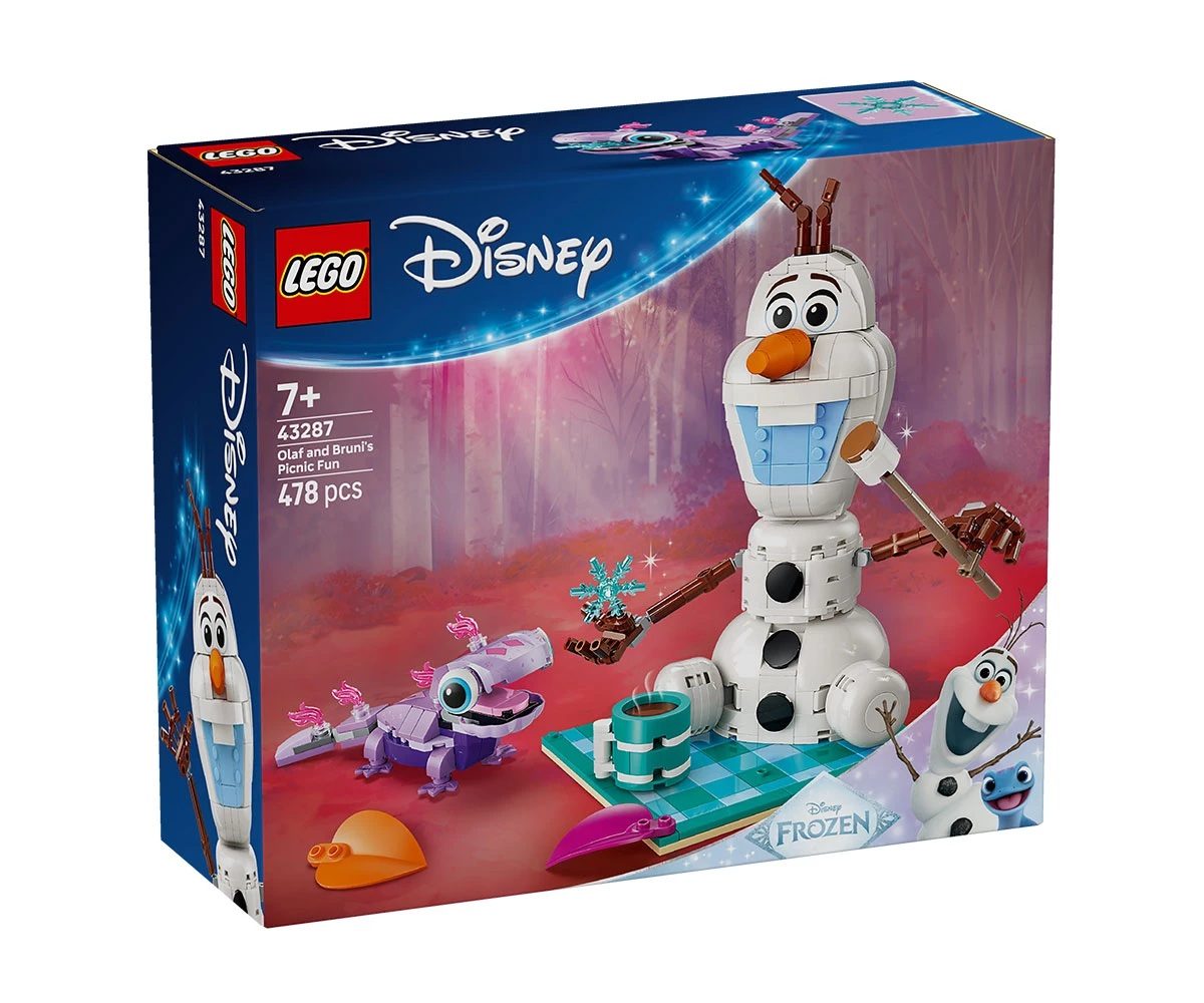 LEGO Disney Frozen 43287 - Забавен пикник с Олаф и Бруни