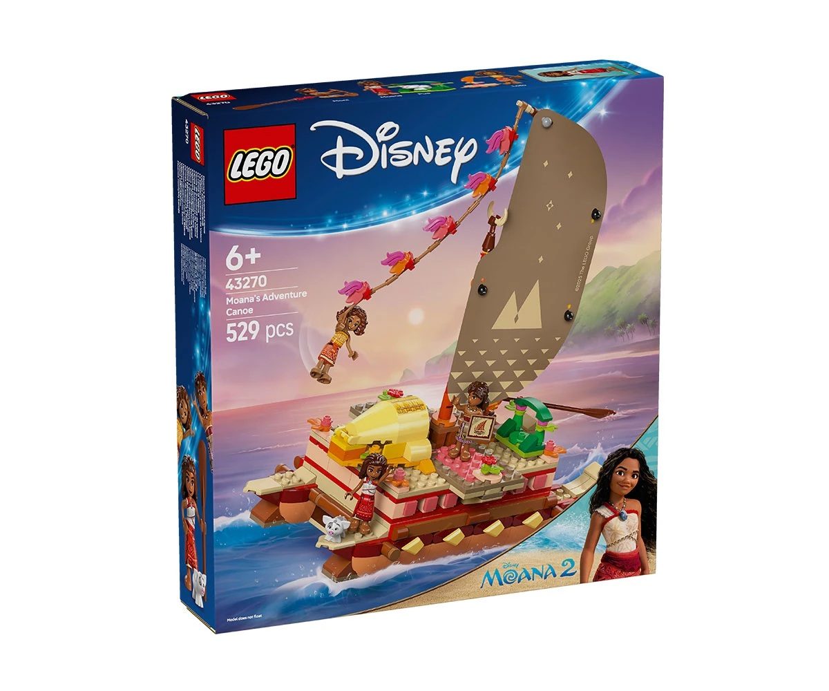 LEGO Disney 43270 - Приключенското кану на Ваяна