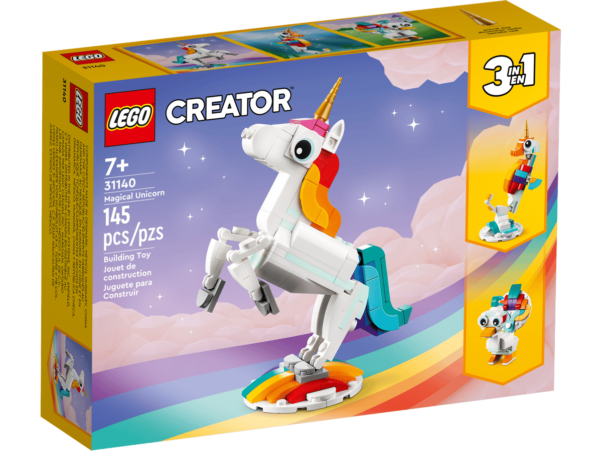 LEGO Creator 3 в 1 31140 - Магически еднорог