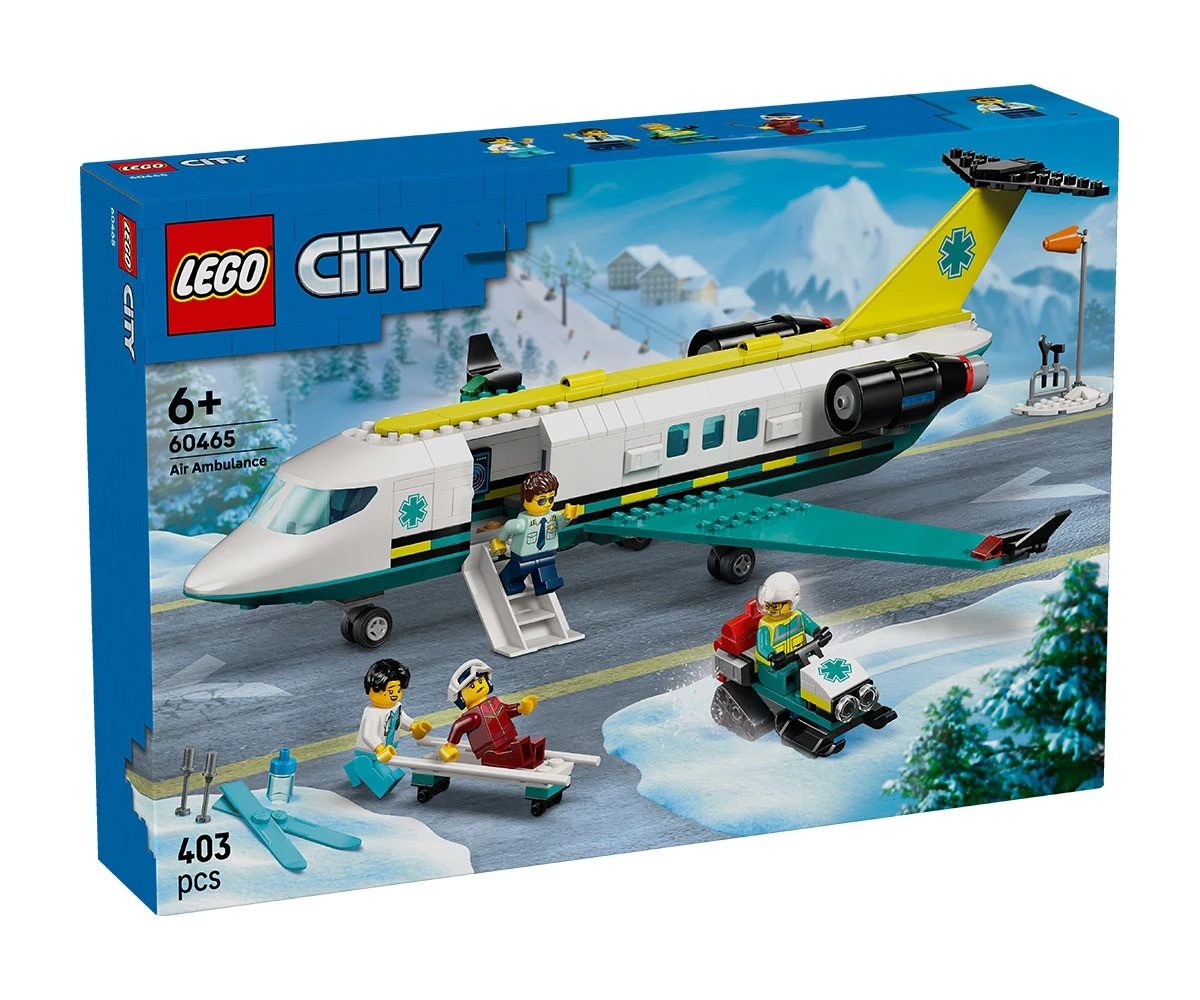 LEGO City 60465 - Въздушна линейка за спешни случаи