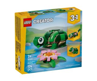 LEGO Creator 3 в 1 31377 - Костенурка с цвят на водна лилия