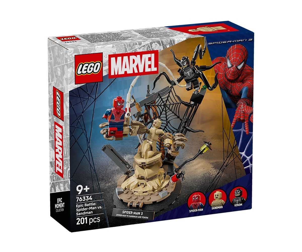 LEGO Marvel Super Heroes 76334 - Епична битка - Спайдърмен срещу Пясъчния човек