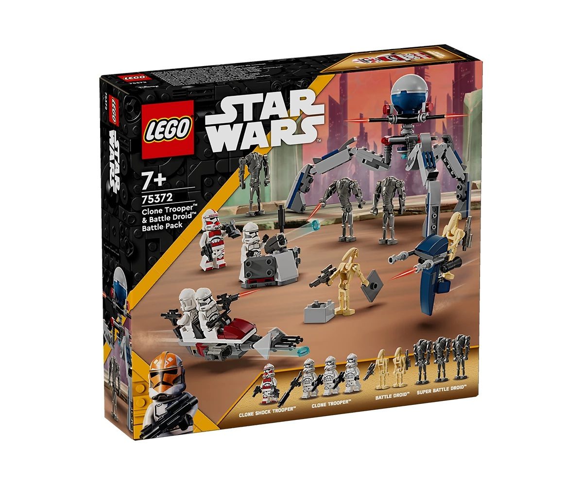 LEGO Star Wars 75372 - Клонинг щурмовак и боен дроид - боен пакет
