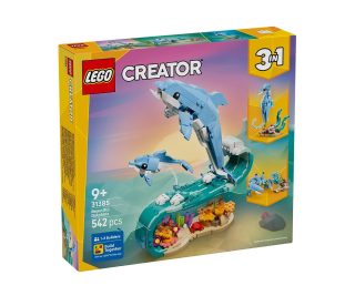 LEGO Creator 3 в 1 31385 - Морски животни - Красиви делфини