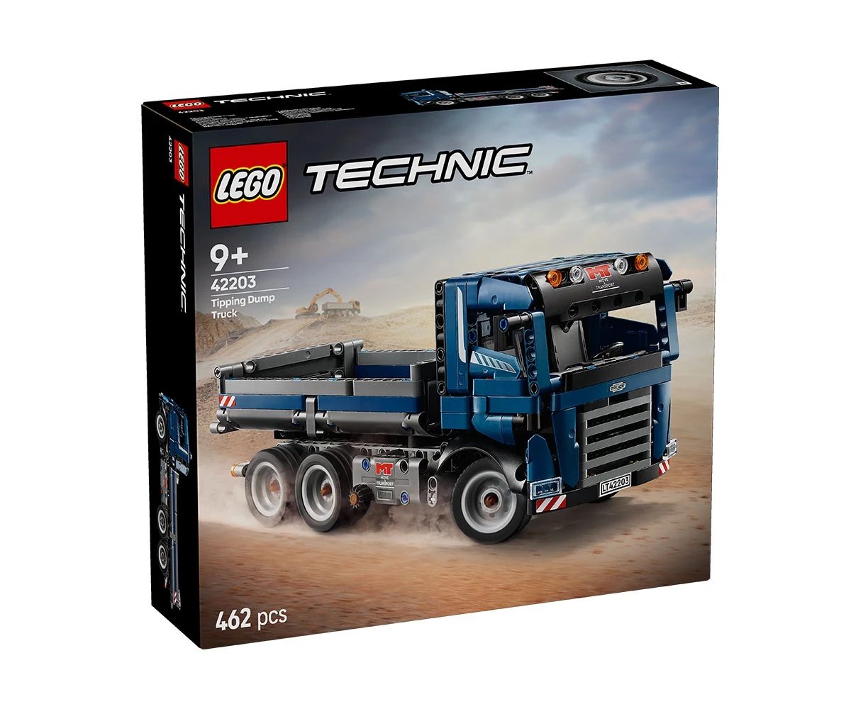 LEGO Technic 42203 - Самосвал с подвижно ремарке