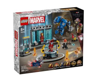 LEGO Marvel 76315 - Лабораторията на Железния човек - Зала с брони