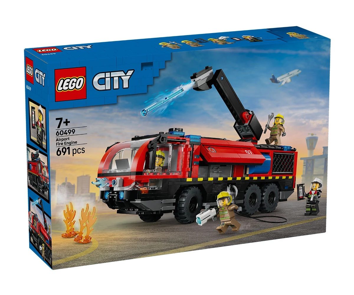 LEGO City 60499 - Летищна пожарна кола