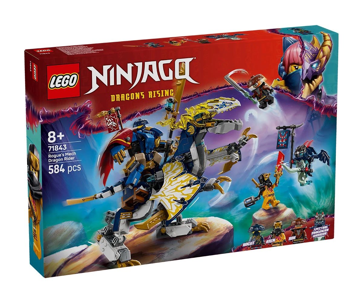 LEGO NINJAGO 71843 - Робот драконов ездач на Разбойник