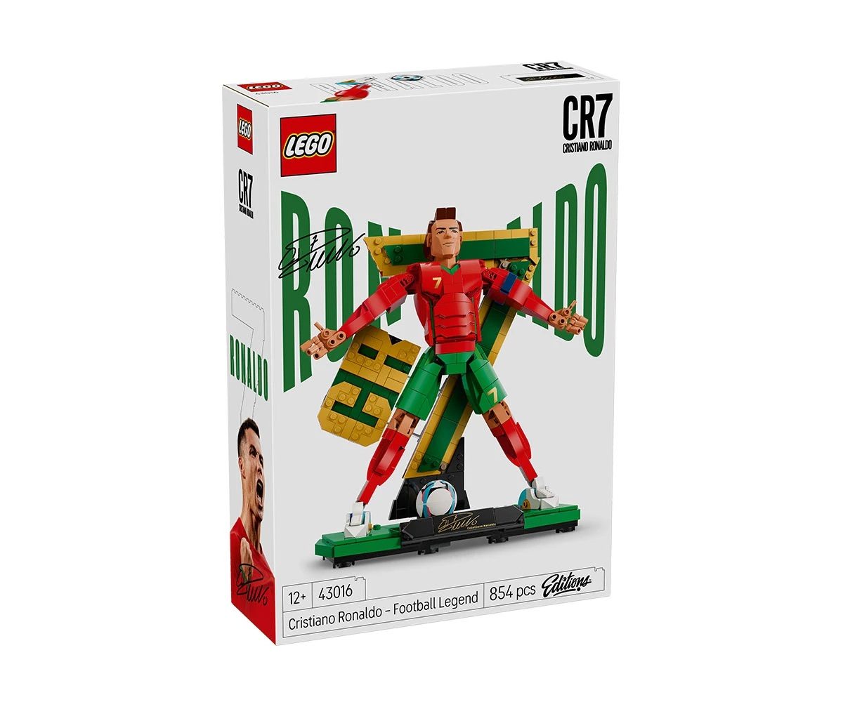LEGO Editions 43016 - Кристиано Роналдо - футболна легенда