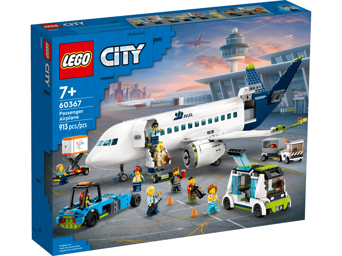 LEGO City 60367 - Пътнически самолет