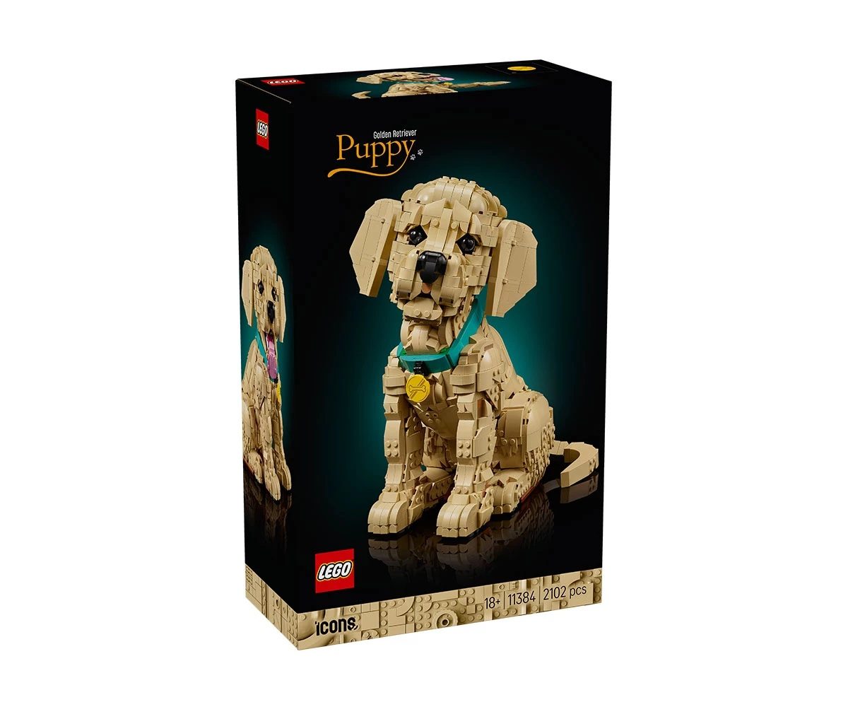 LEGO Icons 11384 - Кученце голдън ретривър