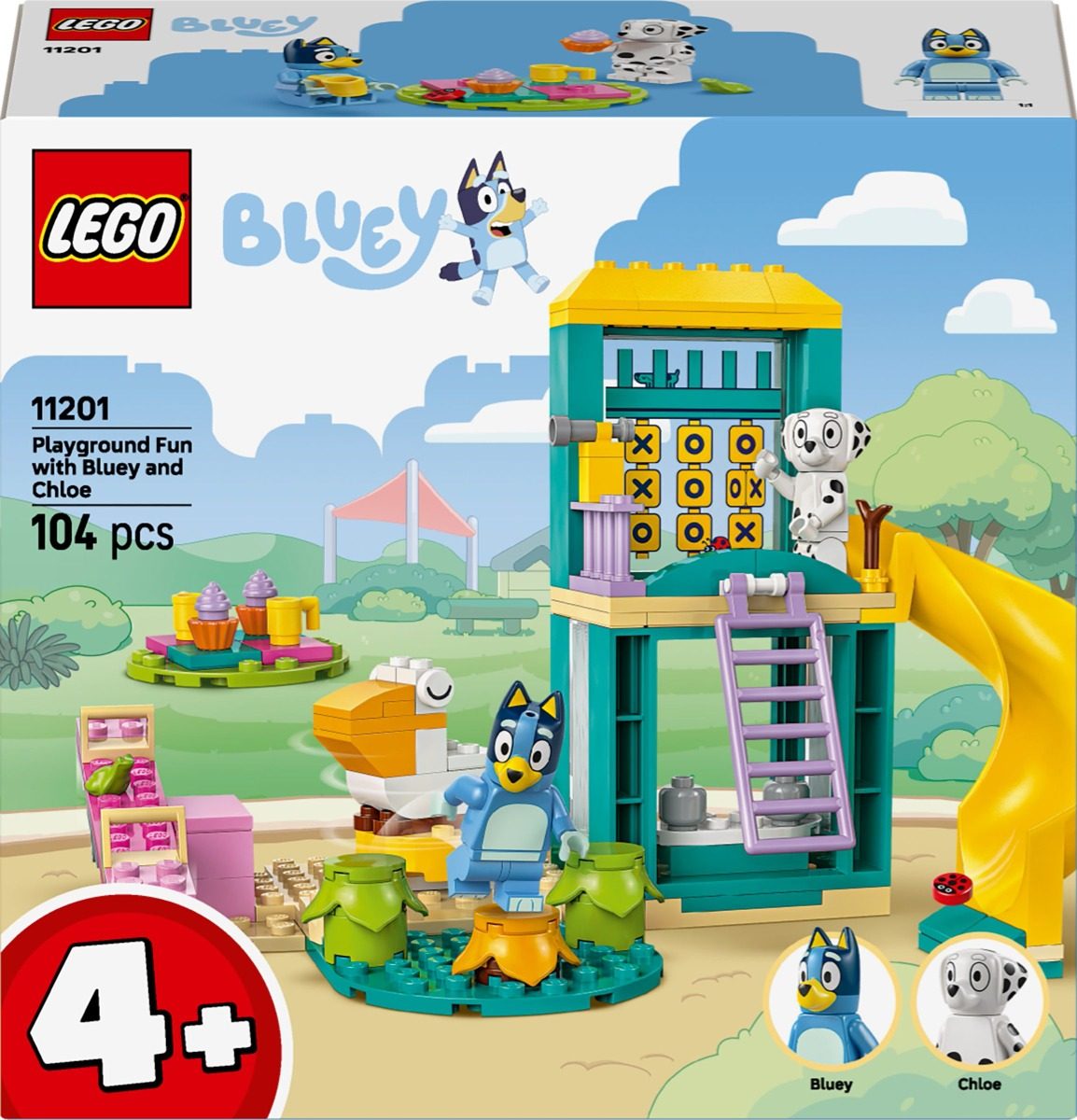 LEGO LEGO Bluey 11201 - На площадката с Блуи и Клои