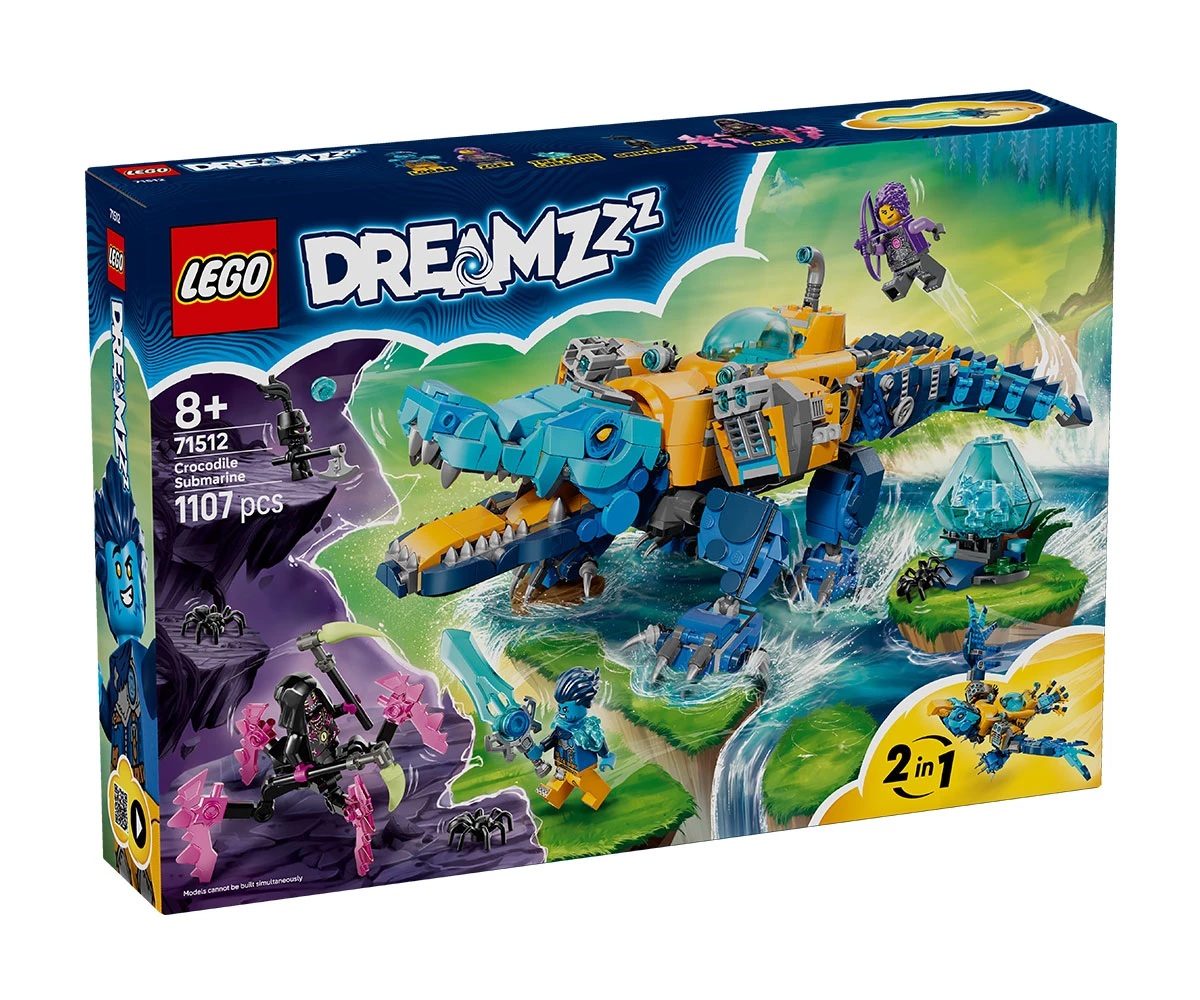 LEGO DREAMZzz 71512 - Подводница-крокодил