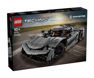 LEGO Technic 42173 - Сива свръхкола Koenigsegg Jesko Absolut