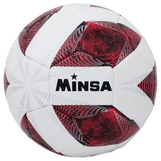 Топка футбол кожа MINSA №5 8925