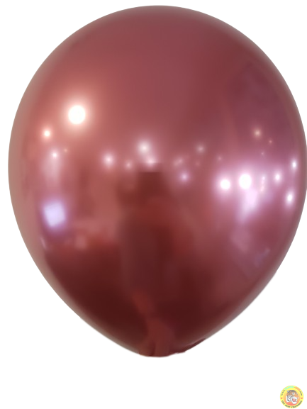 Балон 100бр ХРОМ GLOBOS ЧЕРВЕН 12-М №708 !!!