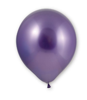 Балон 100бр . ХРОМ GLOBOS ЛИЛАВ 12-М №705 !!!