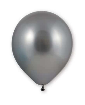 Балон 100бр . ХРОМ GLOBOS СРЕБРО 12-М №702 !!!