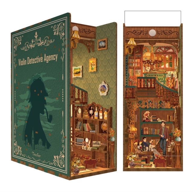 Сглобяем модел Tonecheer - Детективска агенция - Book Nook