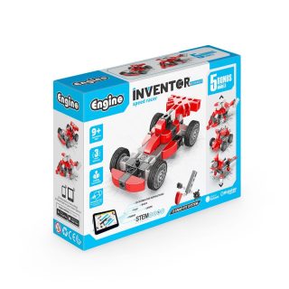Конструктор 5 в 1 Engino Inventor Mechanics - Състезателна кола