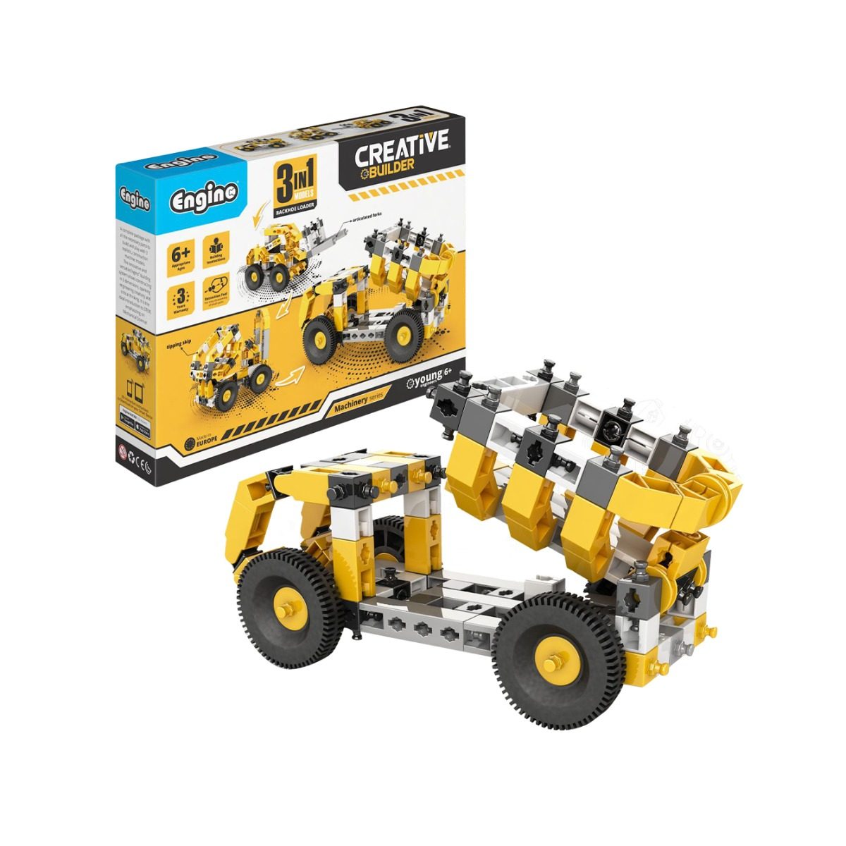 Конструктор 3 в 1 Engino Creative Builder - Самосвал