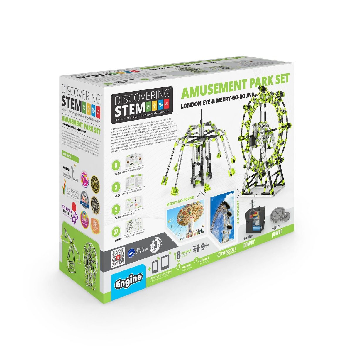 Конструктор Engino STEM Discovering - Увеселителен парк