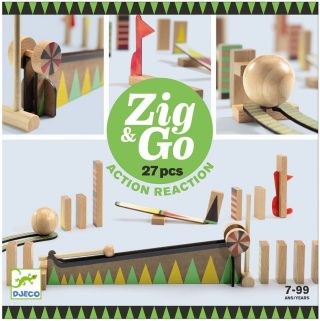 Детски конструктор Djeco Zig & Go - 28 части