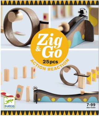 Детски конструктор Djeco Zig & Go - 28 части