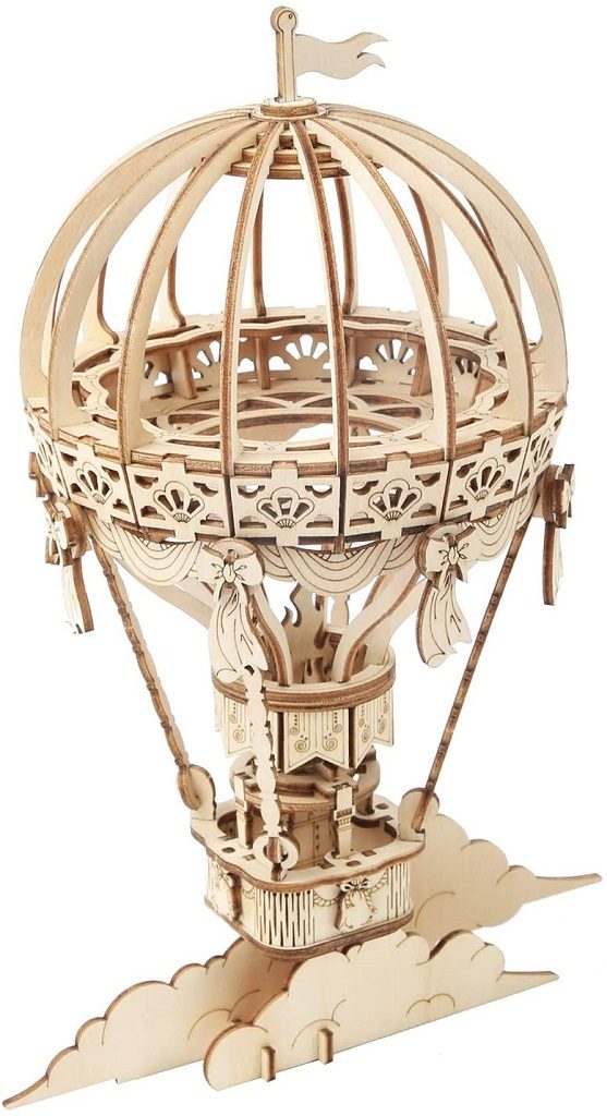 Дървен 3D Пъзел Hot Air Ballon Robotime