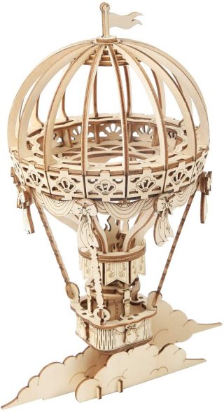 Дървен 3D Пъзел Hot Air Ballon Robotime