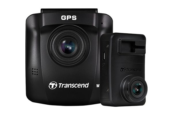 Transcend 64Gx2, Двойна камера-видеорегистратор, Dual 1440P, GPS