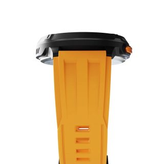 HiFuture Pilot-M Orange, спортен дизайн, закопчалка от неръждаема стомана, здрав силикон, уникални шарки, размер: 22mm