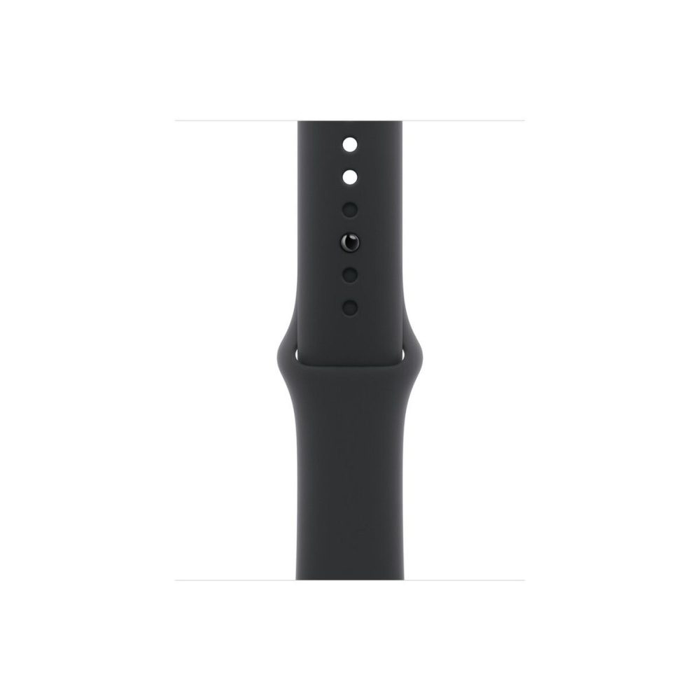 Apple Watch 40mm Sport Band: Черна спортна каишка - S/M