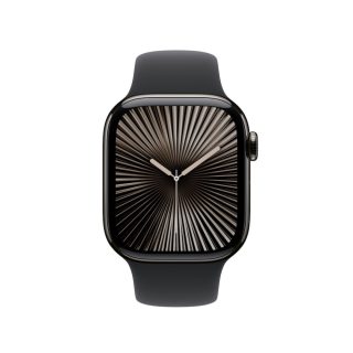 Apple Watch 42mm Sport Band: Black Sport Band - M/L