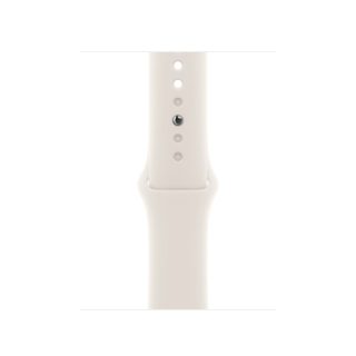 Каишка за часовник Apple Watch 42mm Sport Band: Starlight Sport Band - M/L