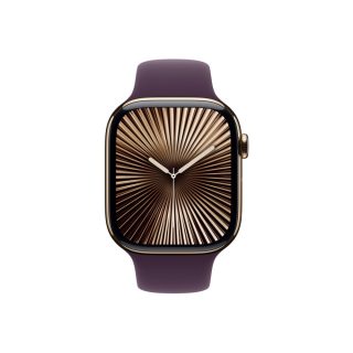 Apple Watch 46mm Sport Band: Plum Sport Band - M/L (Seasonal)