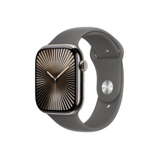 Apple Watch 46mm Sport Band: Stone Gray Sport Band - S/M