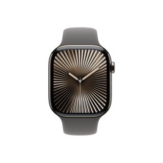 Каишка за часовник Apple Watch 46mm Sport Band: Stone Gray Sport Band - M/L