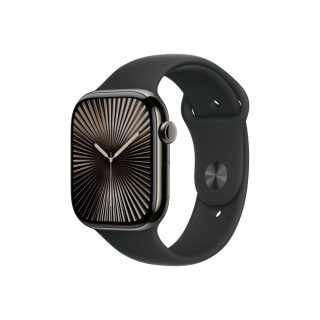 Apple Watch 46mm Sport Band: Black Sport Band - S/M
