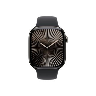 Apple Watch 46mm Sport Band: Black Sport Band - S/M