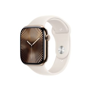 Apple Watch 46mm Sport Band: Starlight Sport Band - S/M