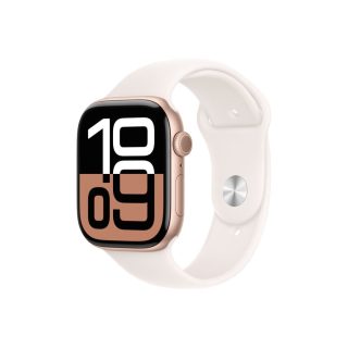 Каишка за Apple Watch 46mm Sport Band: Light Blush Sport Band - S/M