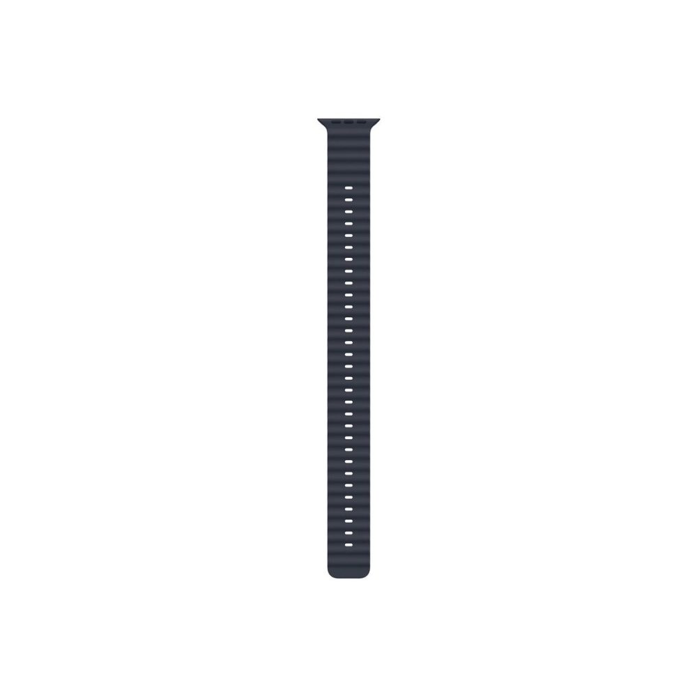 Apple Watch 49mm Band: Navy Ocean Band Extension - Black Titanium Finish