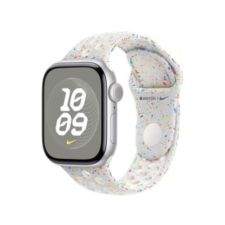 Apple Watch 46mm Nike Sport Band: Pure Platinum Nike Sport Band - S/M