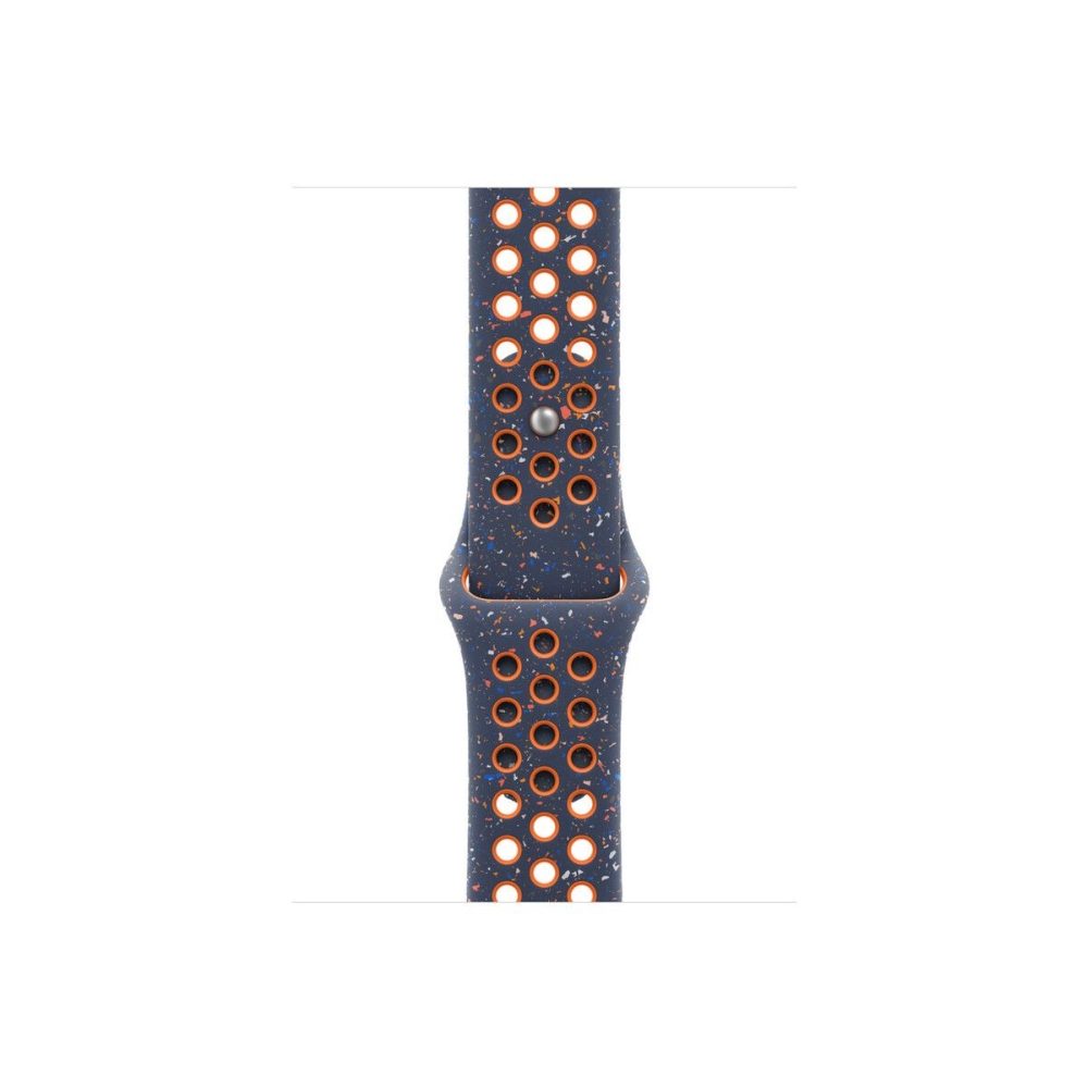 Apple Watch 46mm Nike Sport Band: Blue Flame Nike Sport Band - S/M